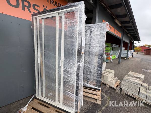 Skjutbart dörrparti Halle Primolux