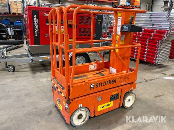 Pelarlift Snorkel TM12