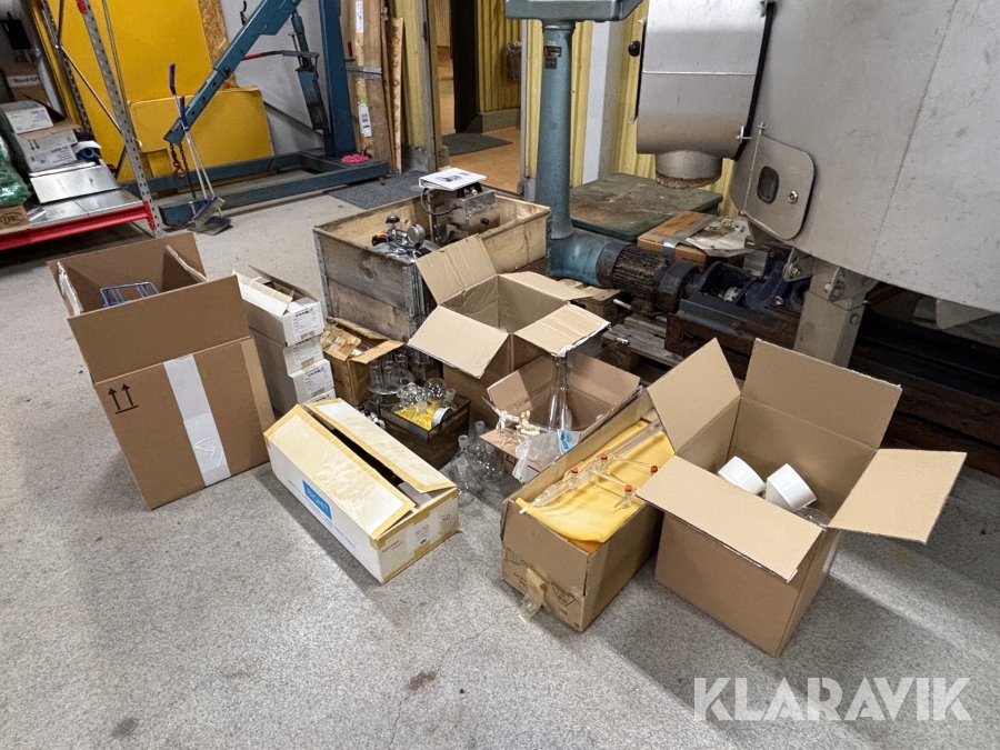 Diverse labratorieutrustning