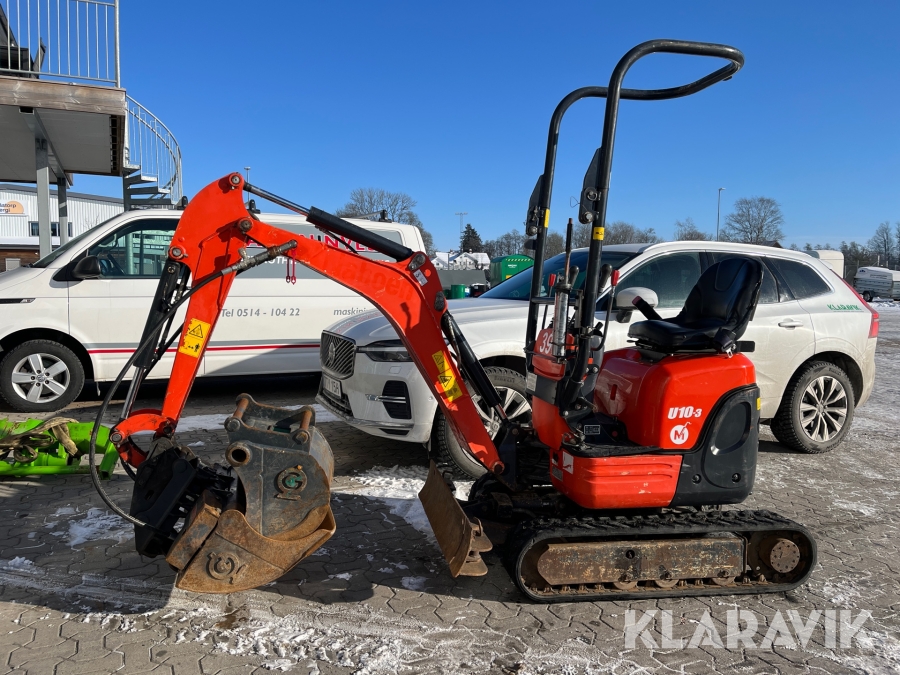 Minigrävare Kubota U10-3