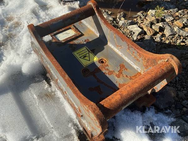 Redskapsfäste adapter BSM S50/S60 140kg