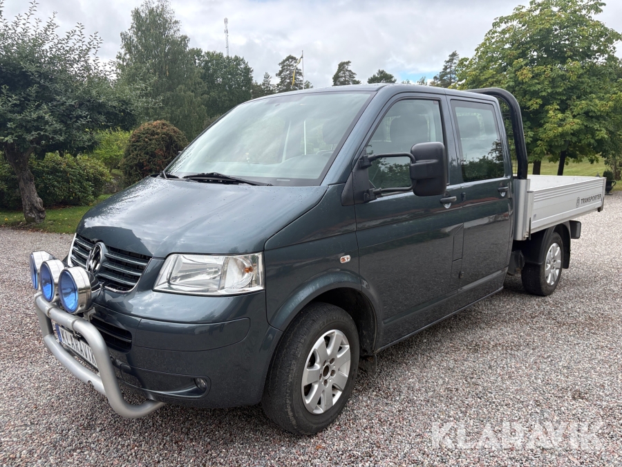 Pickup Volkswagen Transporter 2,5 TDI med flak 