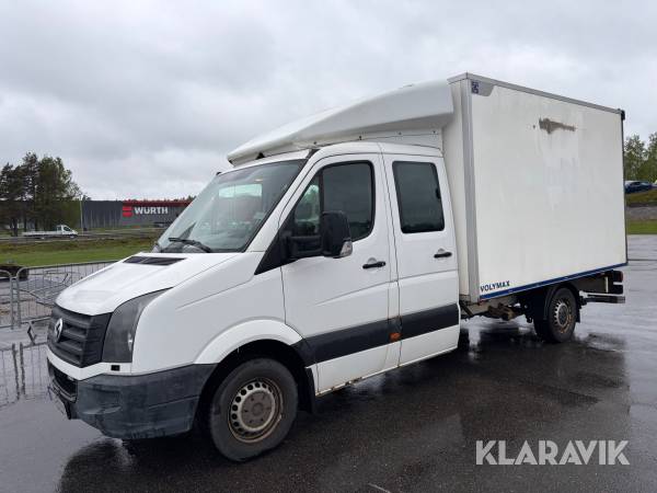 Skåpbil Volkswagen Crafter Chassi Double Cab 35 2.0 TDI 163 hk 5-sits med bakgavellyft