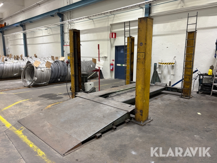 Fyrpelarlift Gardmos 9-24-30 9 ton
