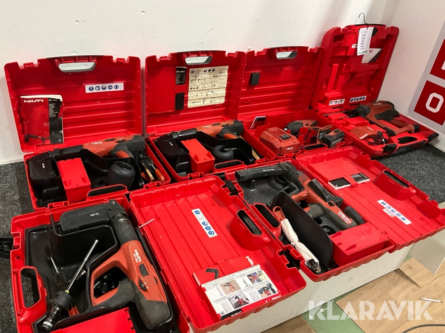 Handverktyg 6st Hilti