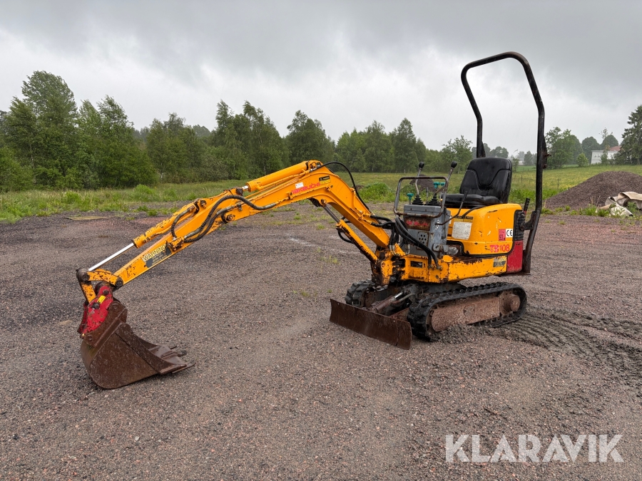 Grävmaskin bandburen Takeuchi TB108