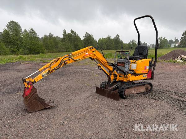 Grävmaskin bandburen Takeuchi TB108