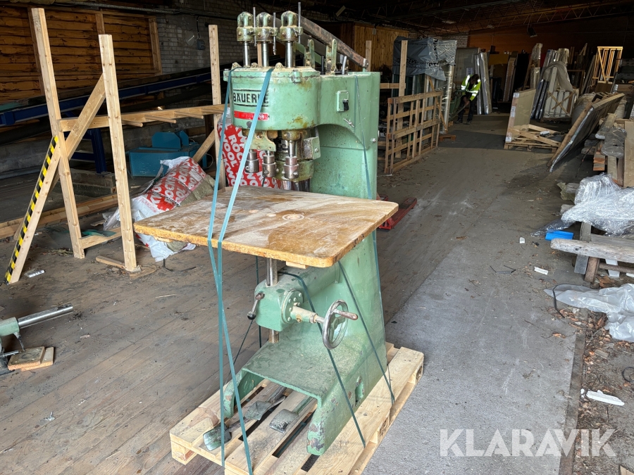 3-spindlig borrmaskin Bauerle