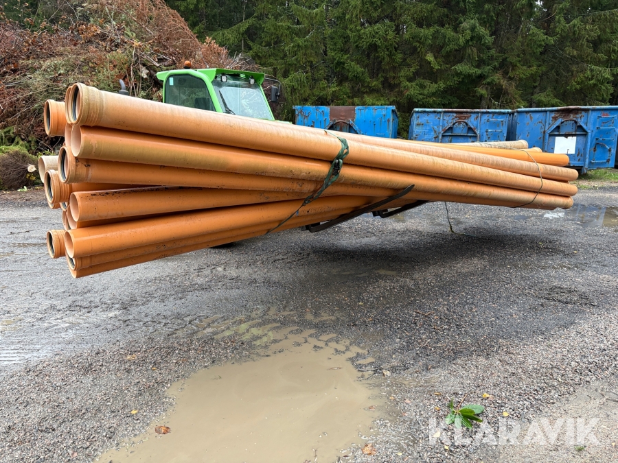 PVC rör 160x6000 mm 22 st