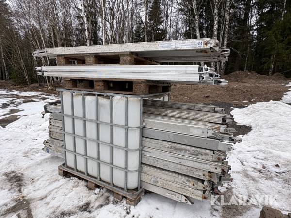 Aluminium bommar Forankra & Loadlok 1000kg