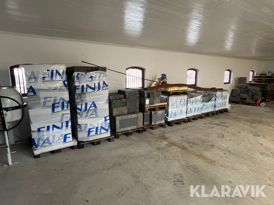 Isolerade Murblock och diverse tillbehör Finja