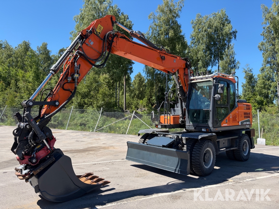 Hjulgrävare Doosan DX160W-5