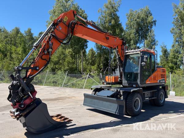 Hjulgrävare Doosan DX160W-5