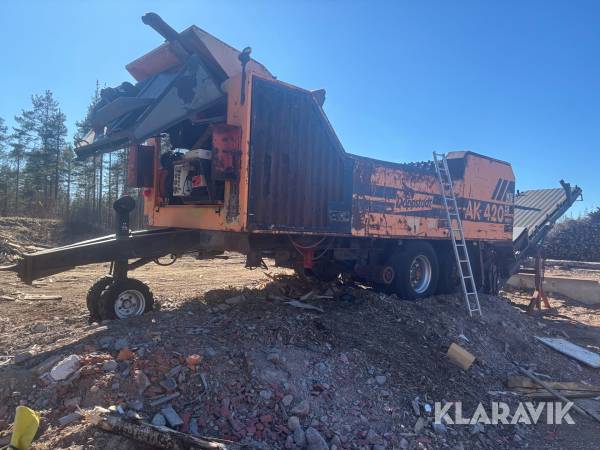 Träkross Doppstadt A K 420