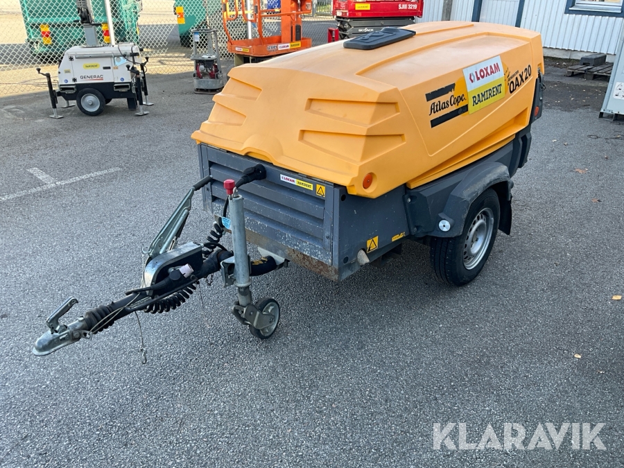 Generator / Elverk Atlas Copco QAX20