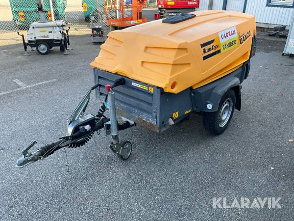 Generator / Elverk Atlas Copco QAX20