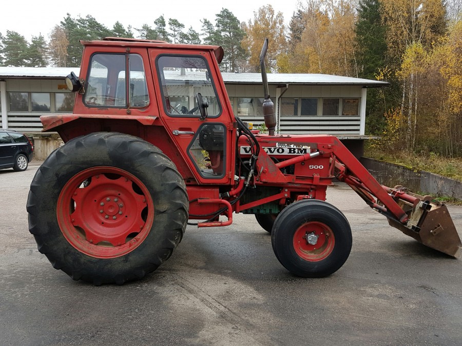 Traktor med lastare