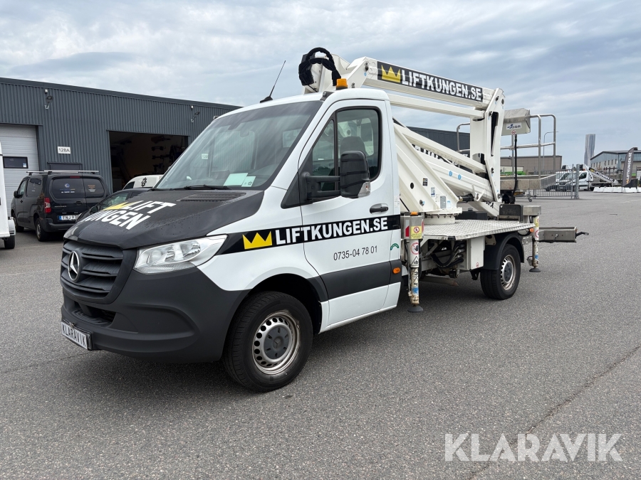 Billift Mercedes-Benz Sprinter 314 RWD med GSR kran