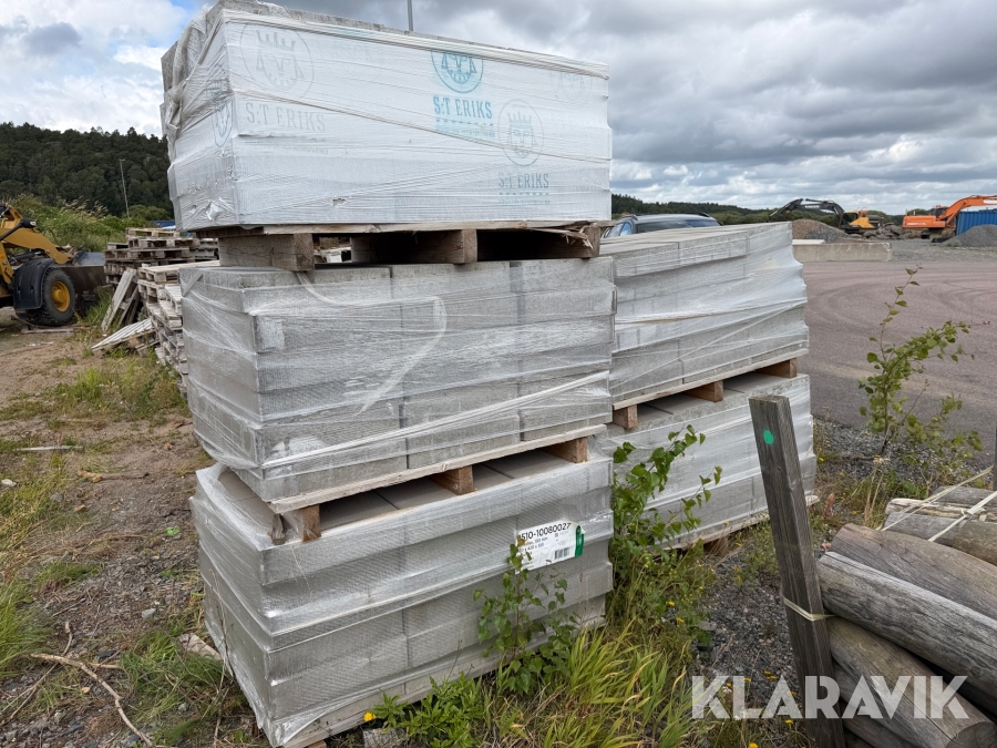Munksten St Eriks Naturgrå 5 pallar