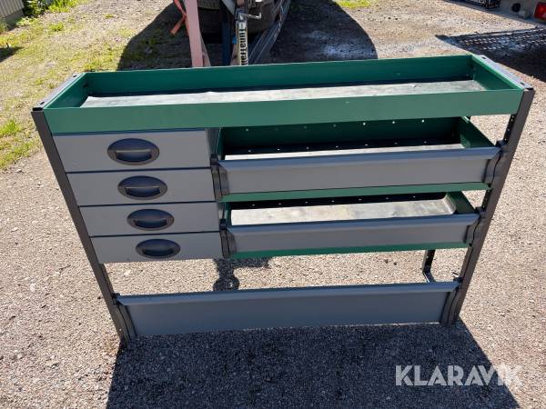 Verktygsinredning till skåpbil System Edstöm