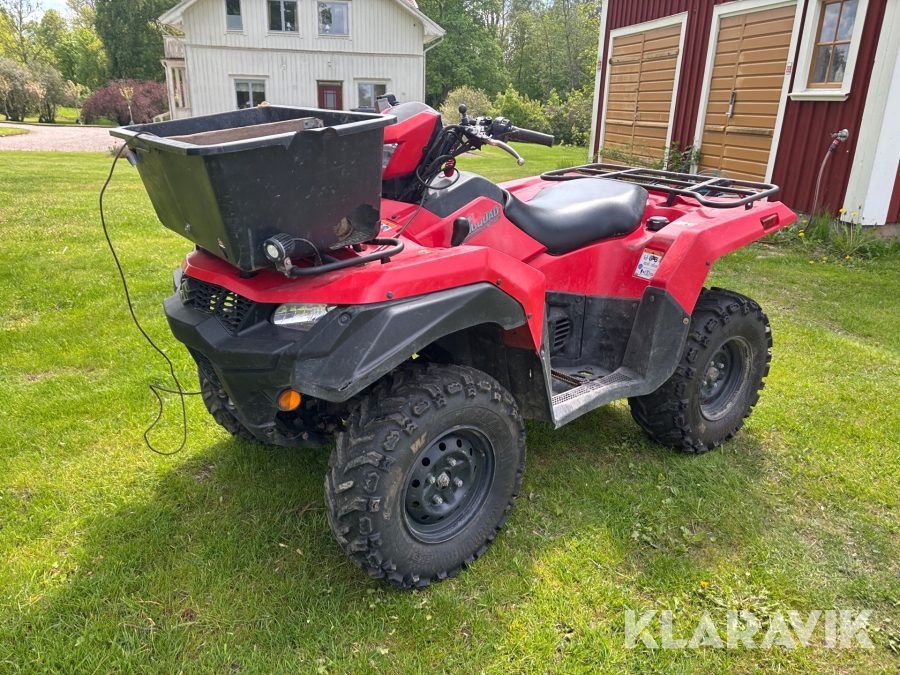 Fyrhjuling / ATV Suzuki LTA500XP King quad 4x4 Vinsch