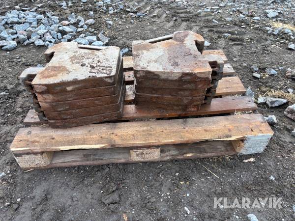 Traktorvikter Massey Ferguson 10 st