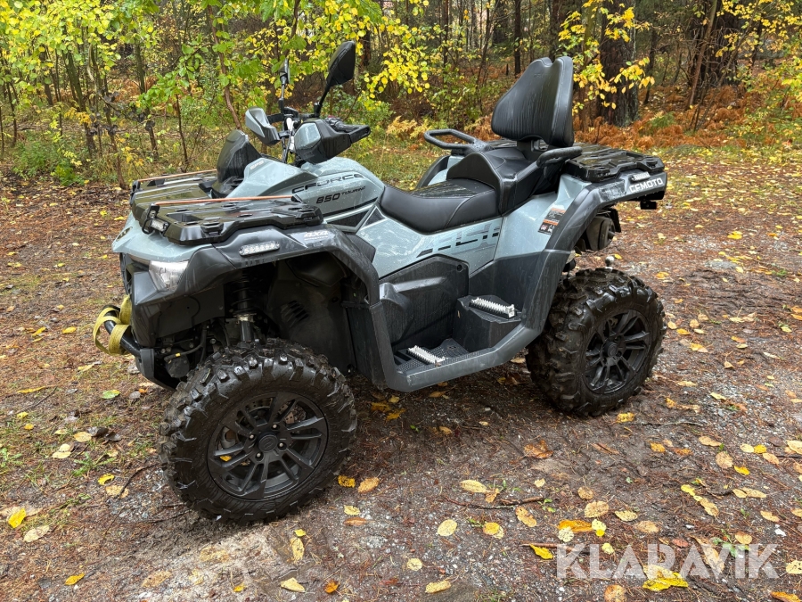ATV CFMOTO CFORCE 850 TOURING med plog