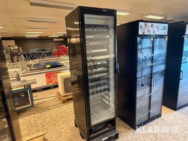 Kylskåp med glasdörr