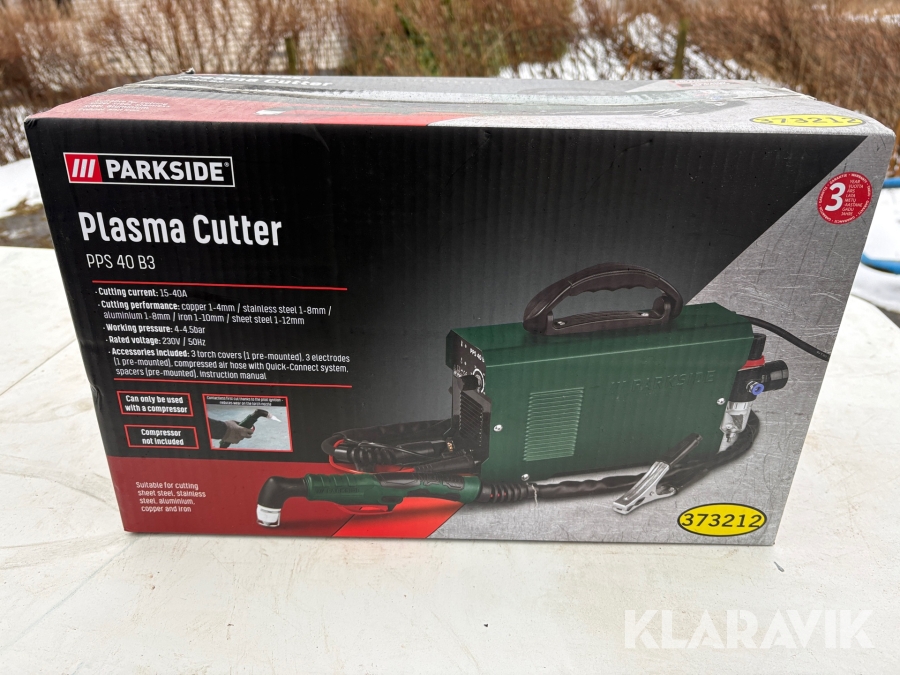 Plasmaskärare Parkside PPS 40 B3