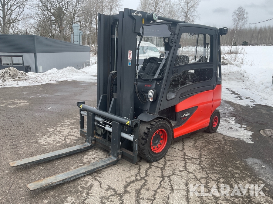 Gaffeltruck Linde E50L