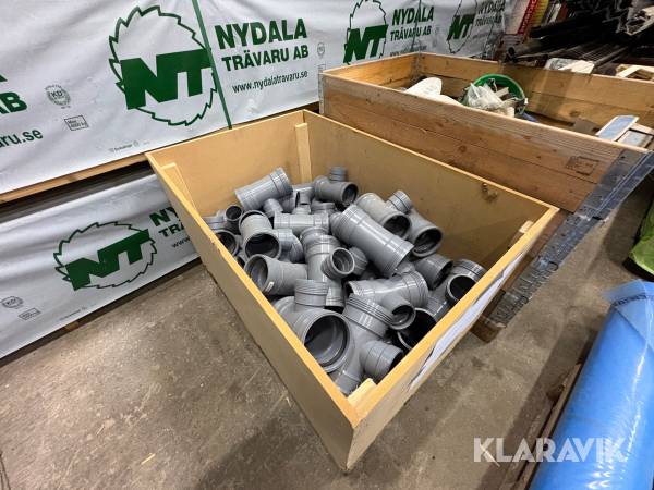 Avloppsrör Wavin PP Grenrör 58st