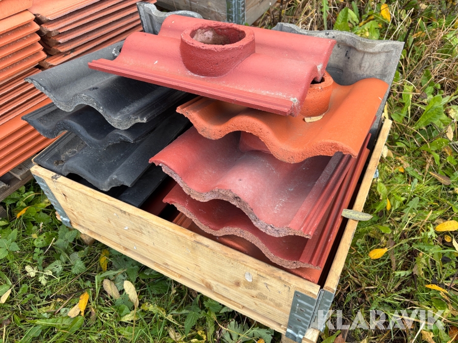 Tegel med hål för ventil 15 st