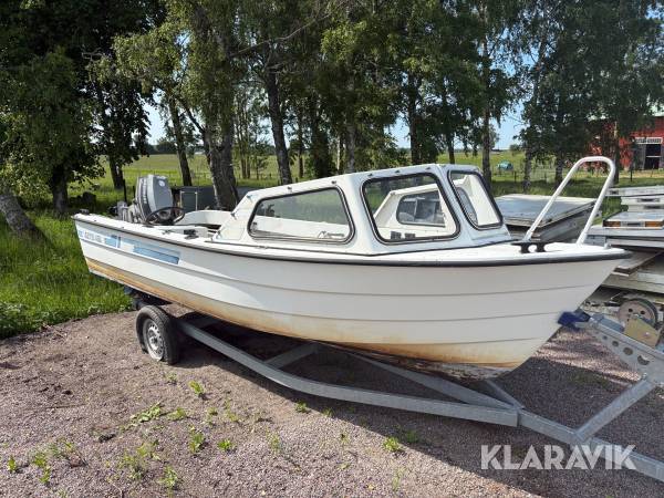 Motorbåt med vagn Ryds 480