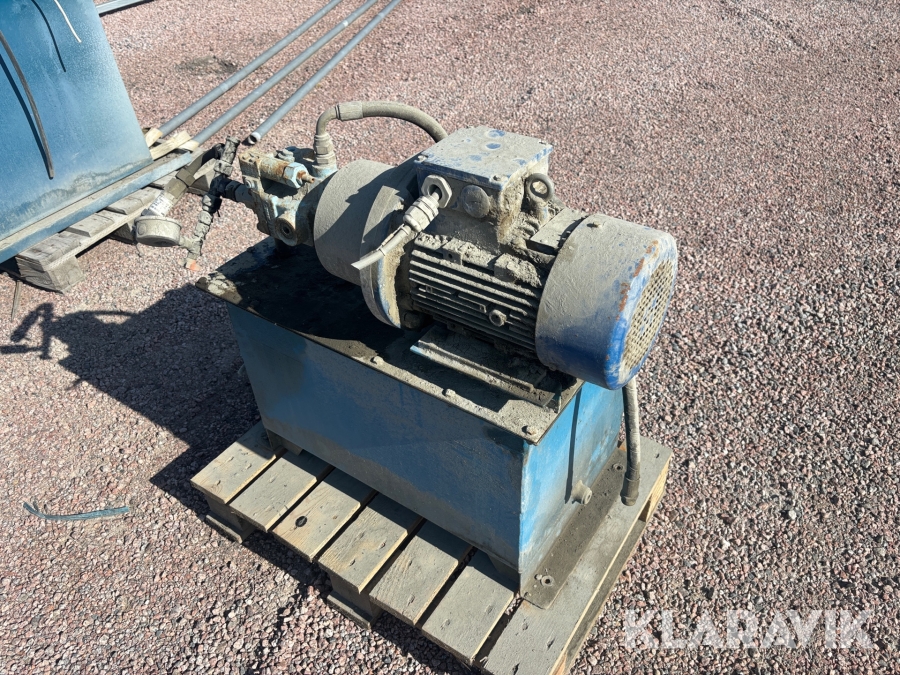 Hydraulaggregat Ca-verken HP 4-16-2.2-80 med motor