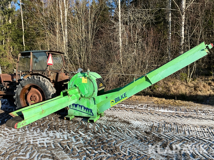 Traktordriven vedklipp / vedprocessor Bilke 2