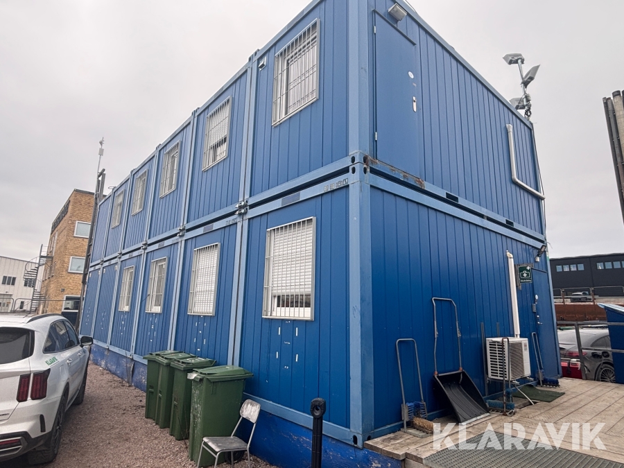 Containermoduler Containex Ctx etablering 12st