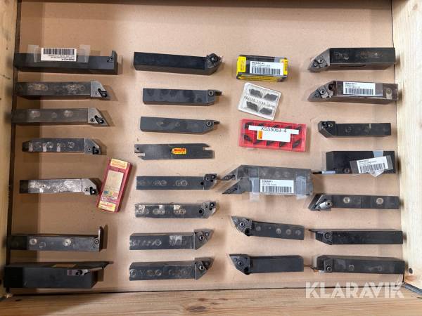 Parti med svarvstål