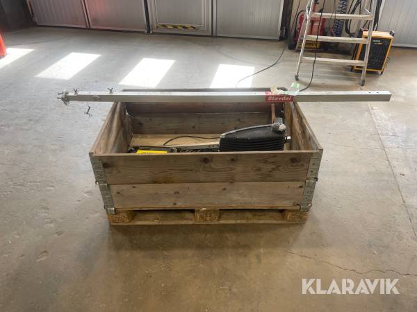 Belysningsmast El-Björn CM5000 5m container fäste