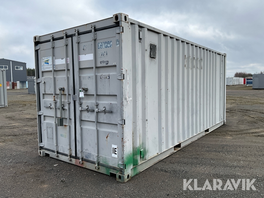 Container isolerad