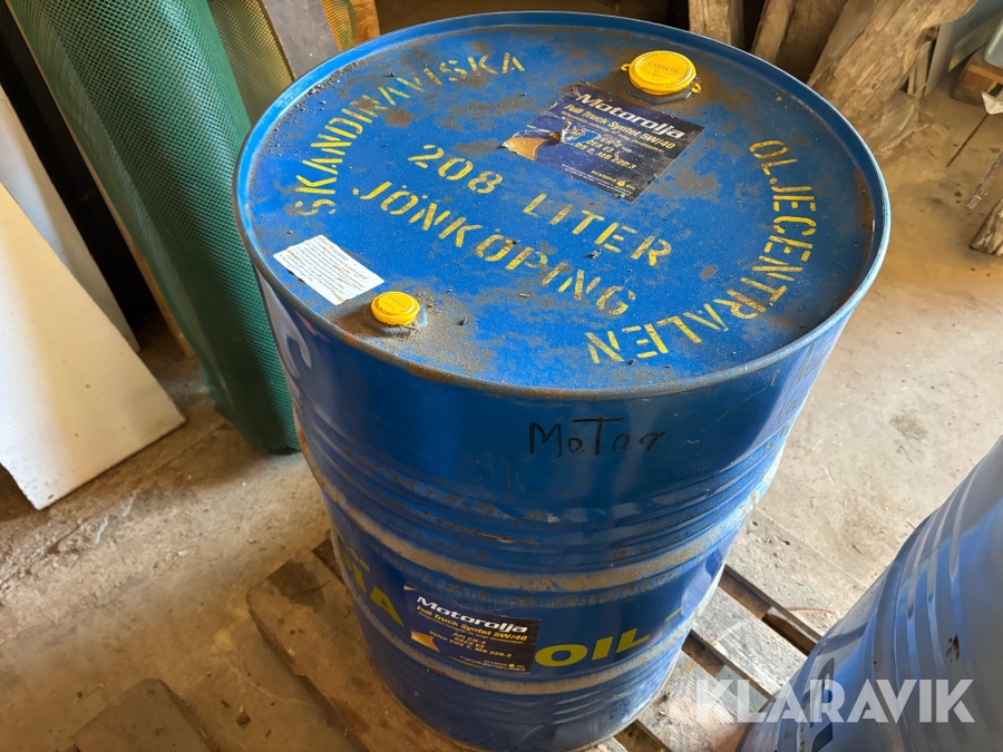 Oljefat Scandia Oil 5w/40 208liter