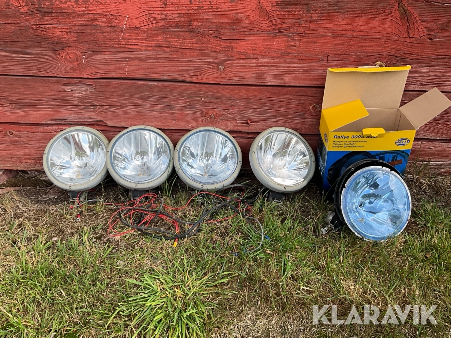 Extra ljus Hella Rallye 3003