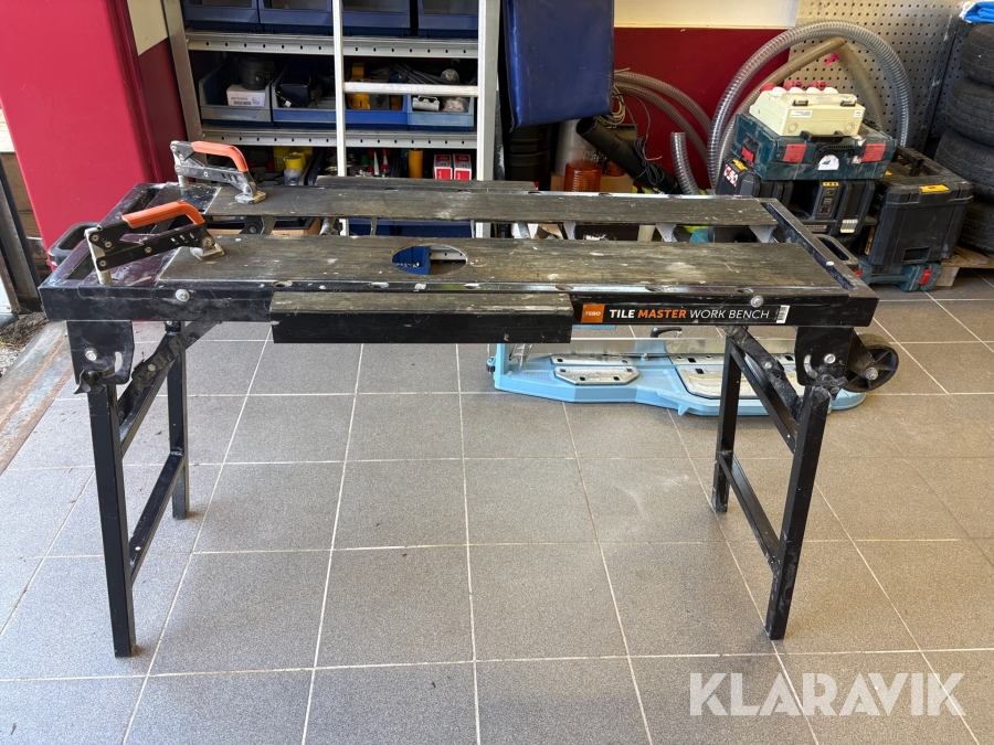 Arbetsbänk för kakel Tebo Tile Master