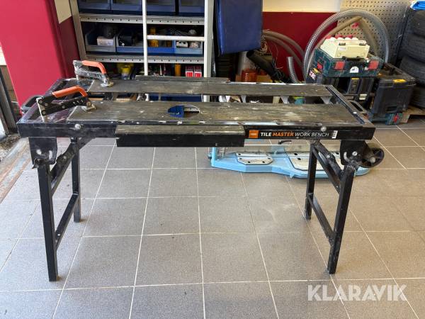 Arbetsbänk för kakel Tebo Tile Master