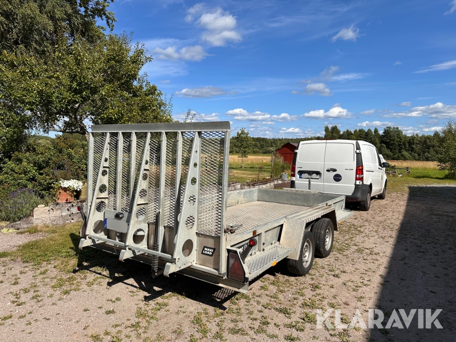 Maskinsläp/entreprenadsläp Variant 3518M4