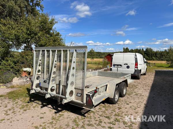 Maskinsläp/entreprenadsläp Variant 3518M4