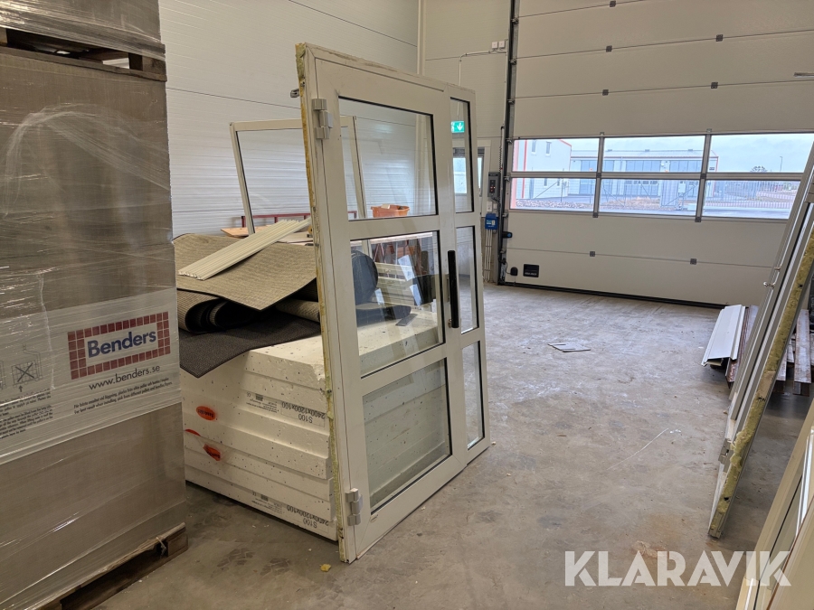 Dörr i aluminium GlasLindberg