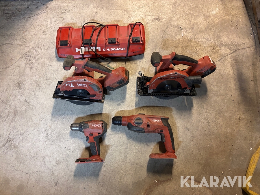 Paket med maskiner Hilti