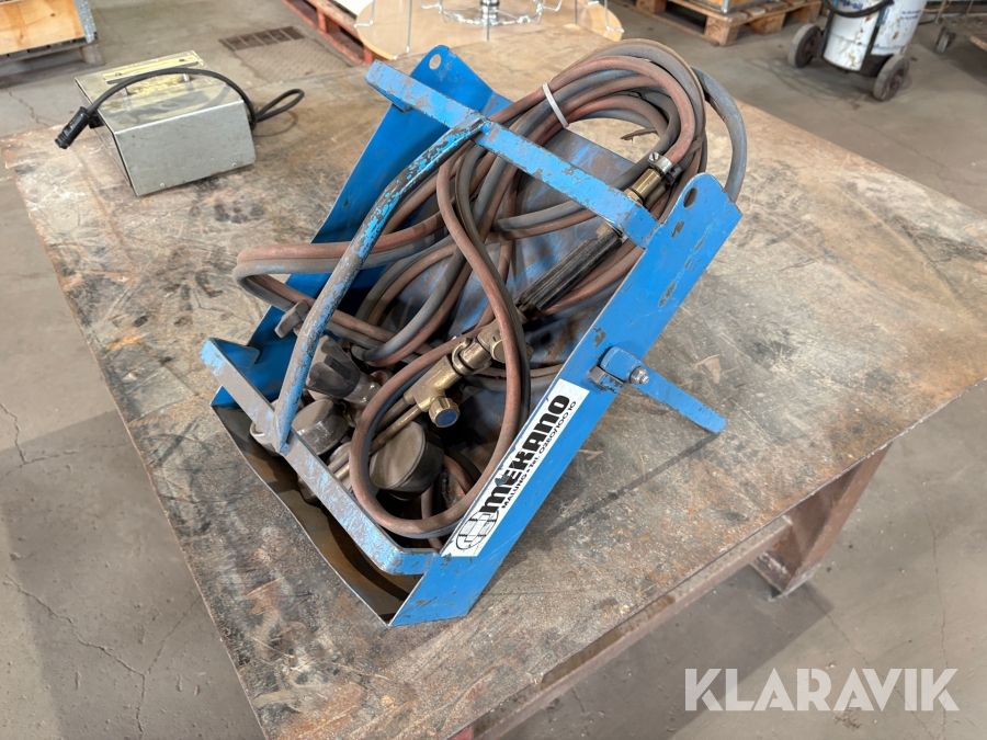 Gasslangspaket med regulatorer