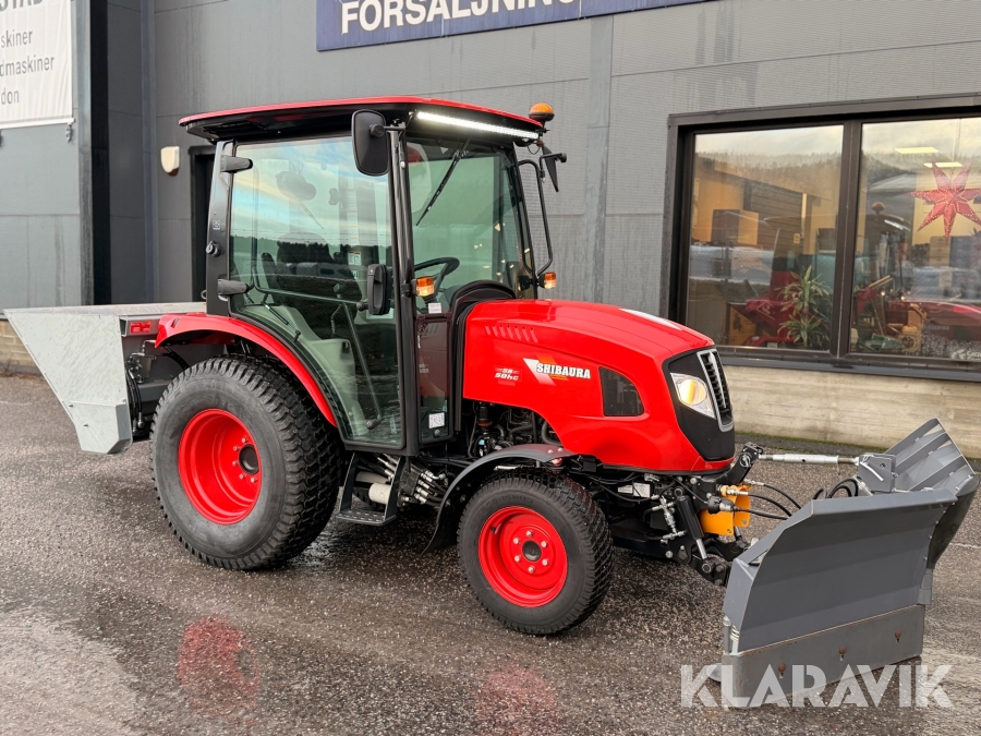 Traktor Shibaura SB50hc med redskap