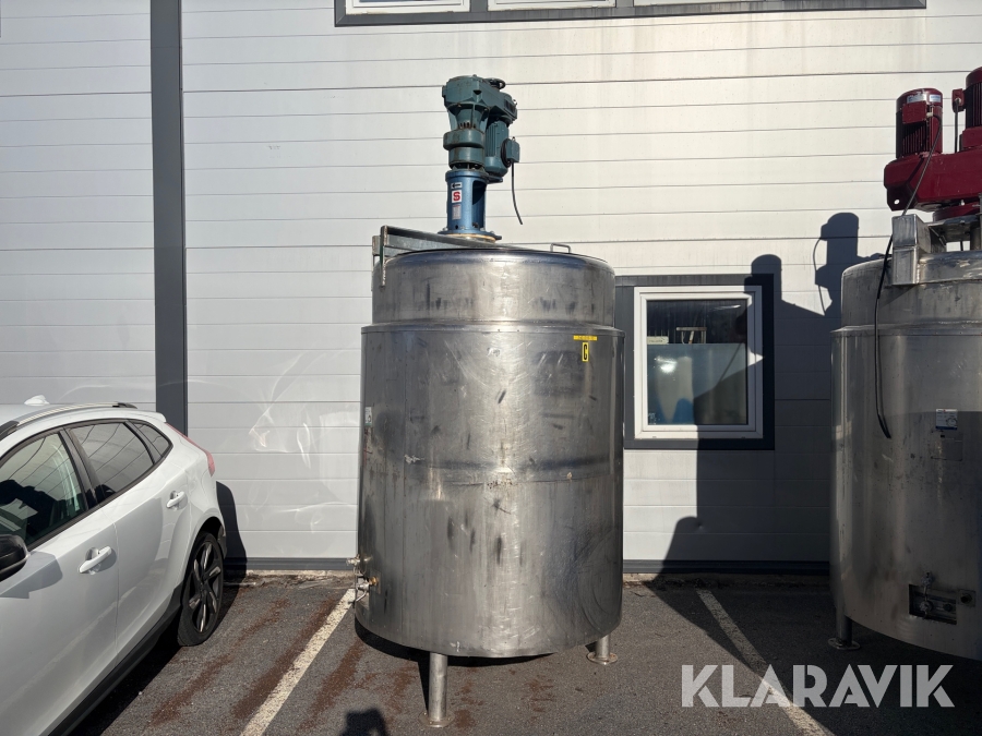 Beredningtank / blandningstank John Sjö 2 kubik